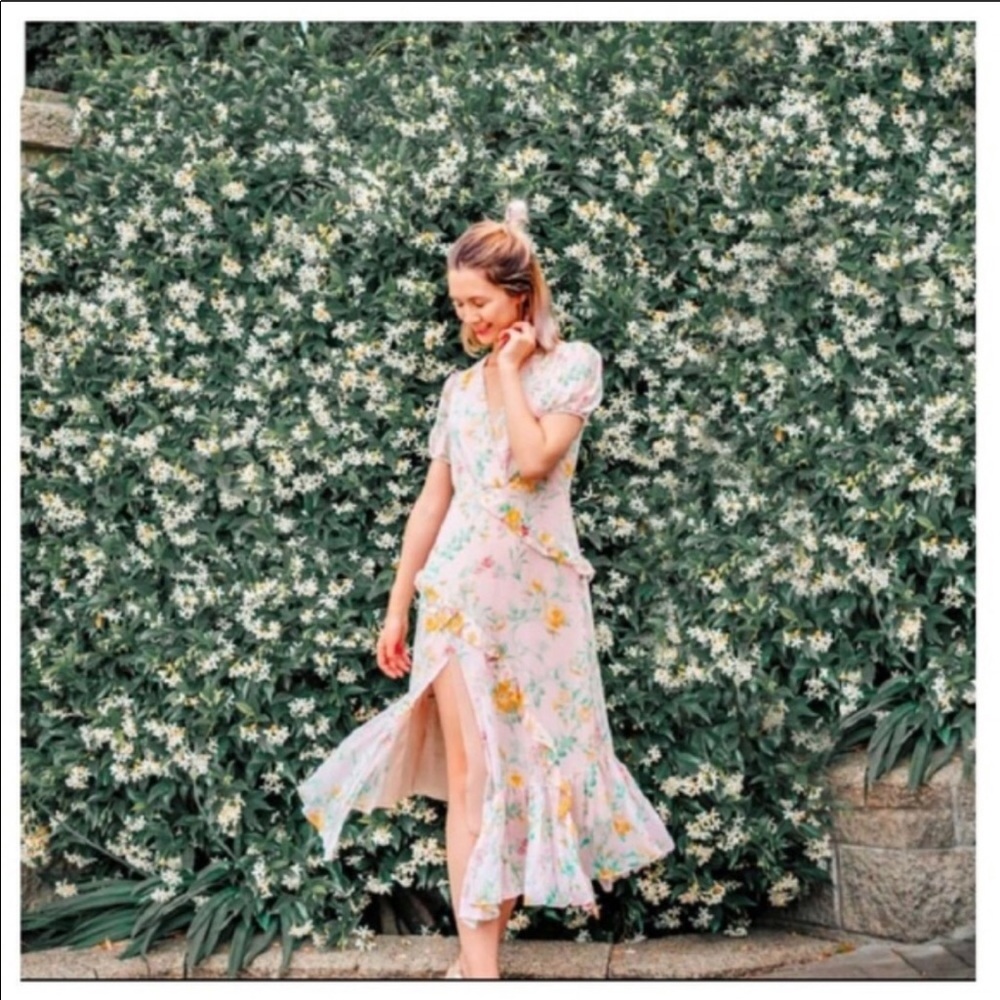 Re Zara midi flower print dress - Picture 5 of 9
